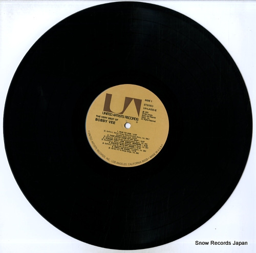 VEE, BOBBY the very best of bobby vee UA-LA332-E