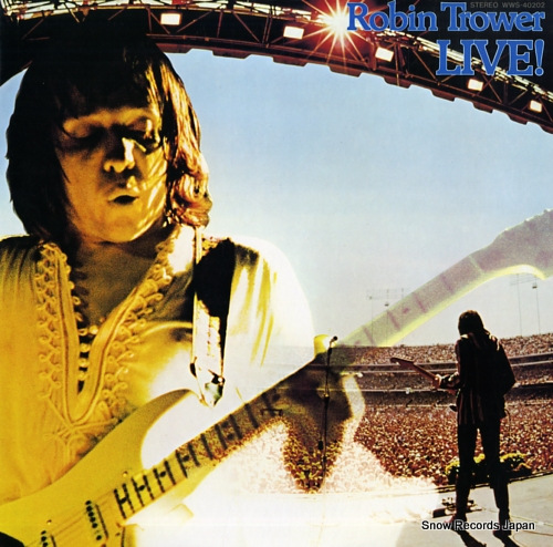 TROWER, ROBIN robin trower live! WWS-40202 - front cover
