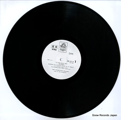 SCHURICHT, CARL beethoven; symphony no.3 