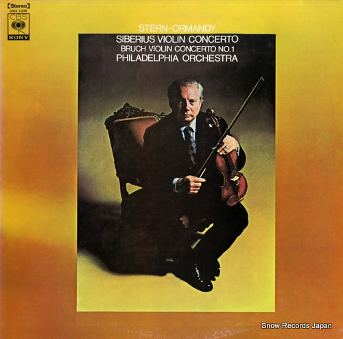 STERN, ISAAC siberius / bruch; violin concerto SOCL1039