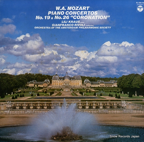 KRAUS, LILI mozart; piano concertos no.19 & no.26 