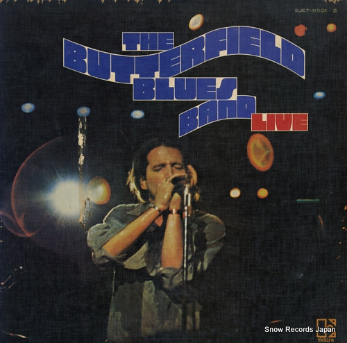 BUTTERFIELD BLUES BAND, THE live SJET-9501-2 - front cover
