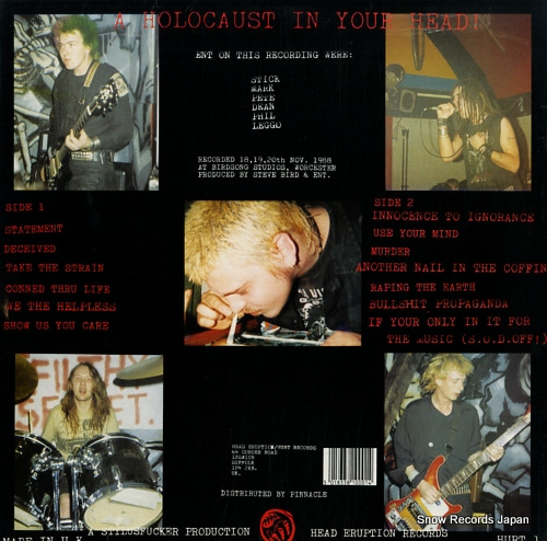 EXTREME NOISE TERROR a holocaust in your head HURT1