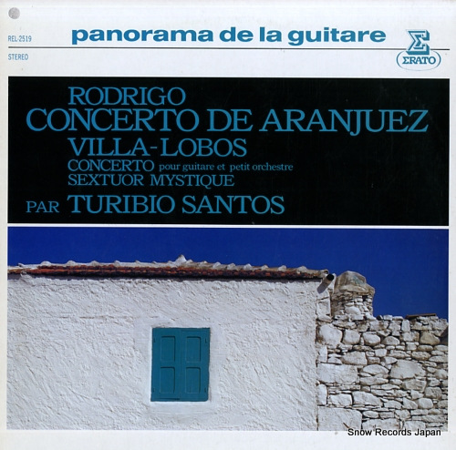 SANTOS, TURIBIO rodrigo; concerto de aranjuez REL-2519