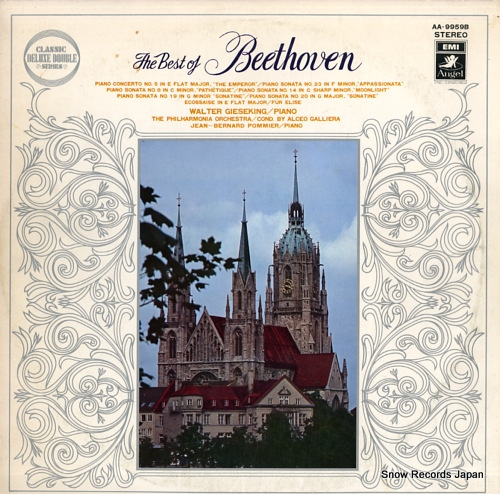 GIESEKING, WALTER the best of beethoven AA-9959B - front cover
