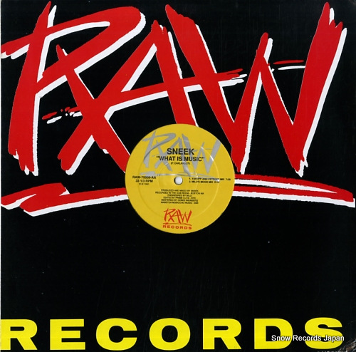 SNEEK what is music RAW-75008