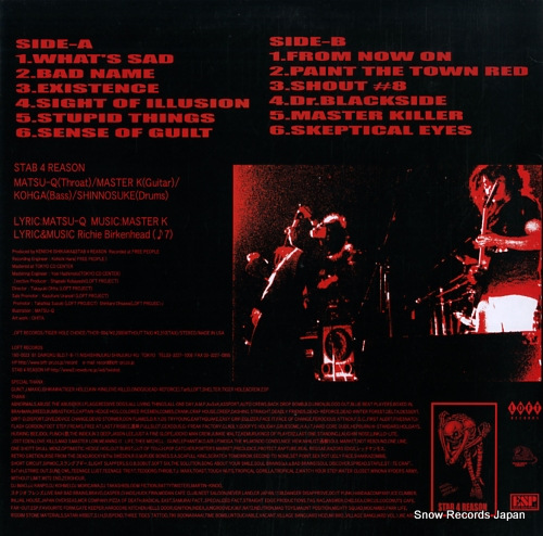 STAB 4 REASON existence THCR-004