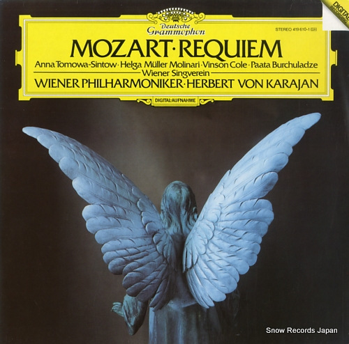 KARAJAN, HERBERT VON mozart; requiem 419610-1