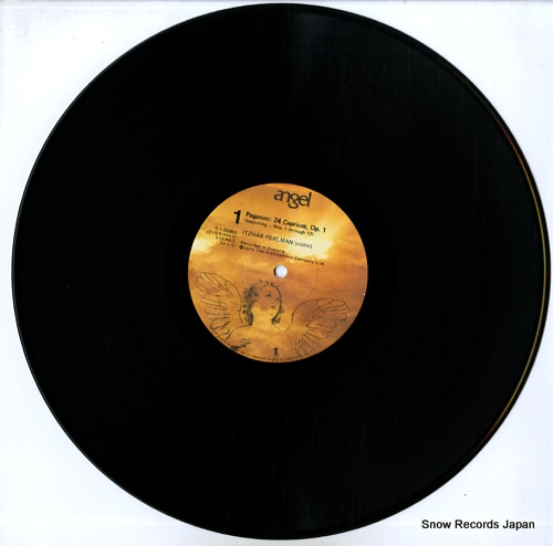 PERLMAN, ITZHAK paganini; the 24 gaprices,op.1 S-36860