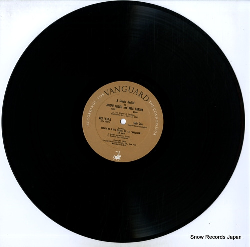 SZIGETI, JOSEPH / BELA BARTOK a sonata recital VRS-1130/1