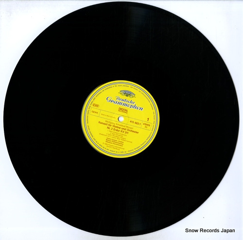 KREMER, GIDON mozart; violinkonzerte nos.2 & 3 415482-1