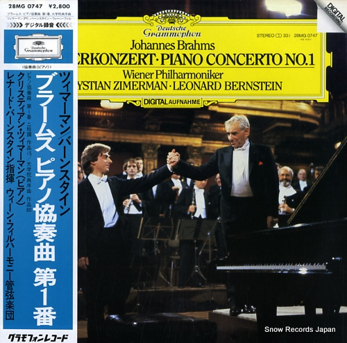 ZIMERMAN, KRYSTIAN brahms; piano concerto no.1 28MG0747