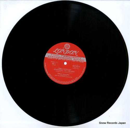 ANSERMET, ERNEST stravinsyk; the fire bird complete ballet GXP9015