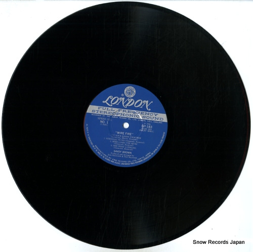 SAVOY BROWN wire fire GP183 - disc