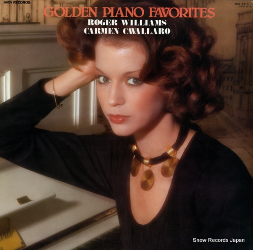 WILLIAMS, ROGER, AND, CARMEN CAVALLARO golden piano favorites MCF-8315-16
