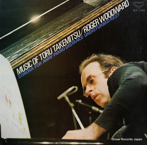 WOODWARD, ROGER takemitsu toru; corona / for away / piano distance / undisturbed rest SLC2365