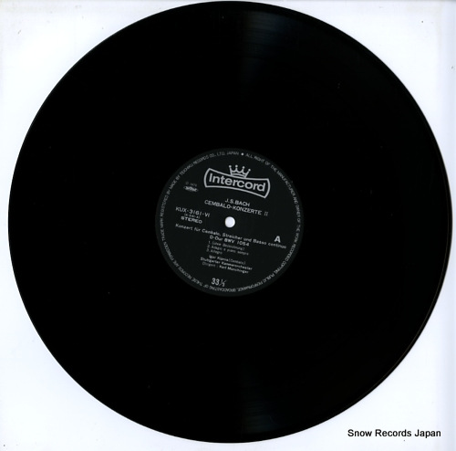MUNCHINGER, KARL bach; cembalo-konzerte 2 KUX-3161-VI