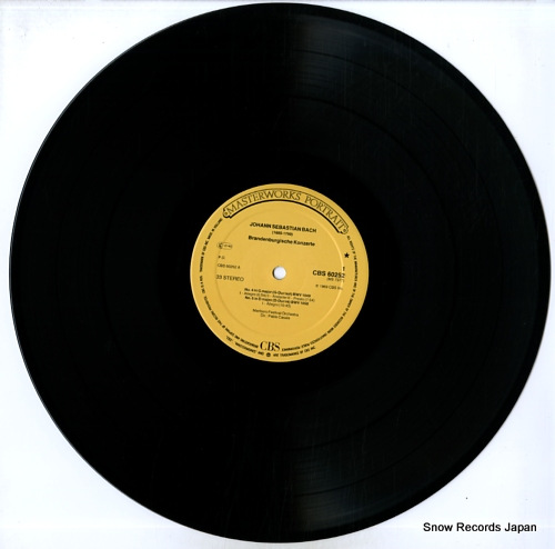 CASALS, PABLO bach; brandenburgische konzerte nos 4-5-6 CBS60252