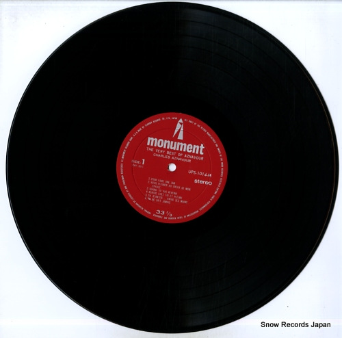 AZNAVOUR, CHARLES the very best of aznavour UPS1014-M
