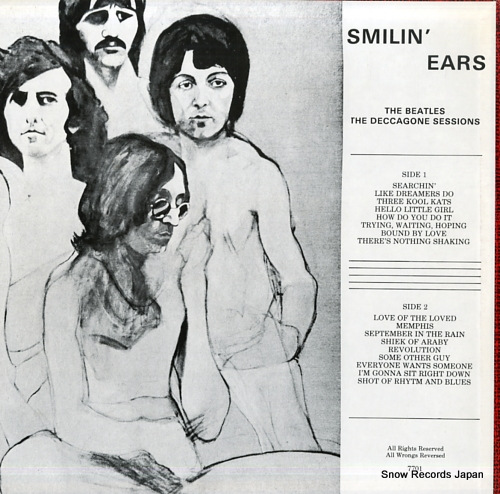 BEATLES, THE the deccagone sessions S.E.7701