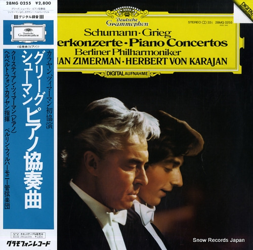 ZIMERMAN, KRYSTIAN schumann / grieg; piano concertos 28MG0255