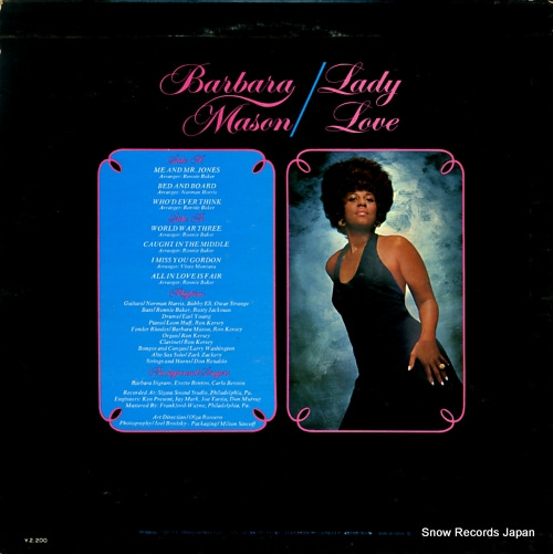 MASON, BARBARA lady love YP-7035-DA