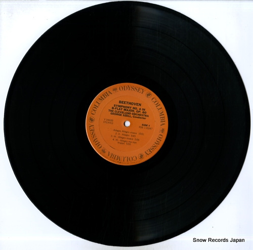 SZELL, GEORGE beethoven; symphony no.5 & 4 Y34600