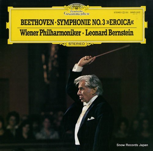 BERNSTEIN, LEONARD beethoven; symphony no.3 