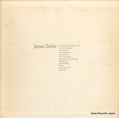 TAYLOR, JAMES greatest hits BS2979