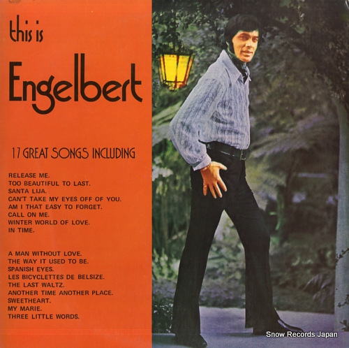 HUMPERDINCK, ENGELBERT this is engelbert WLP.3016