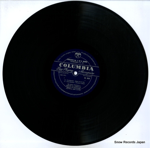 GILELS, EMIL rachmaninov; piano concerto no.3 XL5131