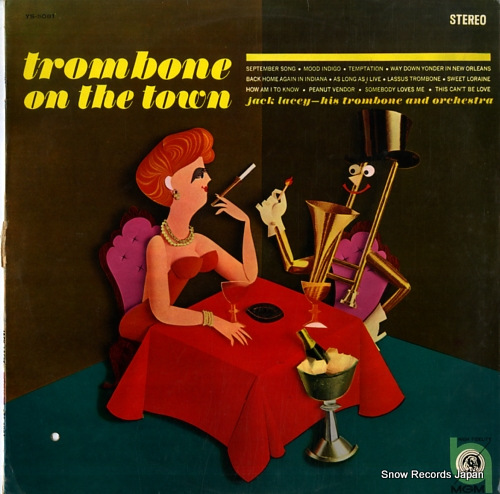 LACEY, JACK trombone on the town YS-5081