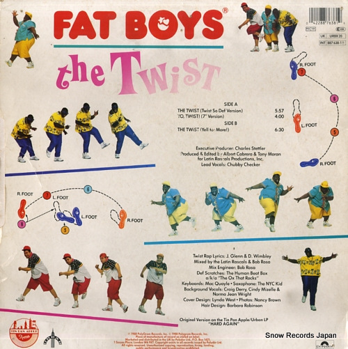 ファット・ボーイズ the twist URBX20 | レコード買取