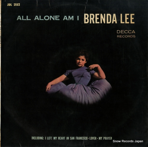 LEE, BRENDA all alone am i JDL2152