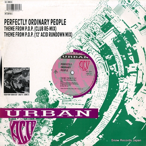 PERFECTLY ORDINARY PEOPLE theme from p.o.p.(club re-mix) URBX25