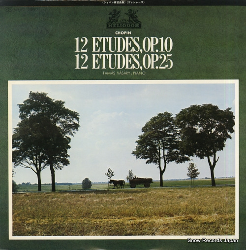VASARY, TAMAS chopin; 12 etudes, op.10 MH5021