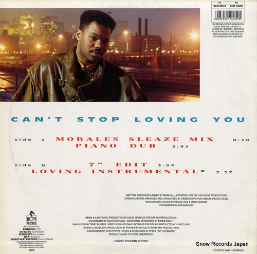 ROGERS, RICHARD can't stop loving you BCM450R