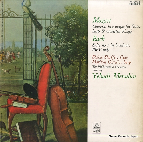 MENUHIN, YEHUDI mozart; concerto in c major for flute, harp & orchestra, k.299 AA-8024