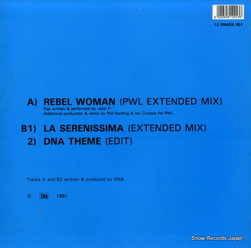 DNA rebel woman 12DNARX001