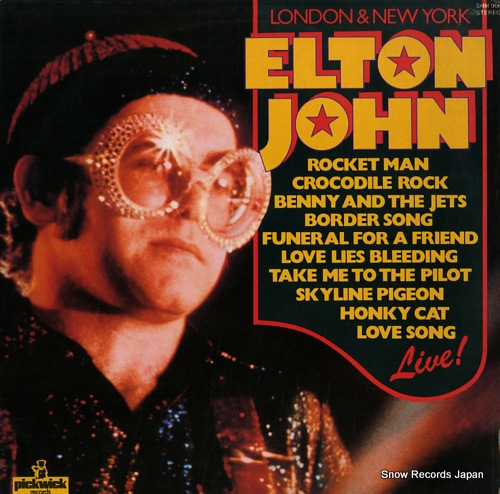 JOHN, ELTON london & new york SHM966