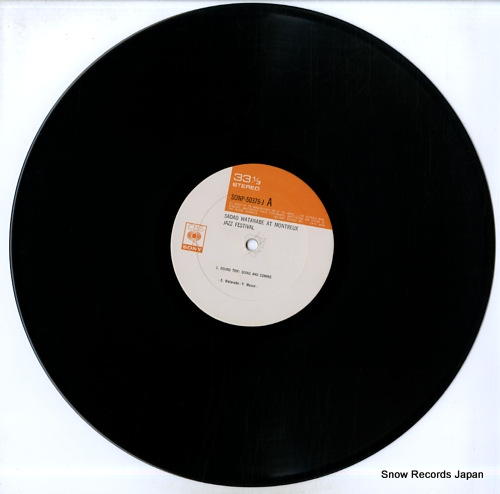 WATANABE, SADAO at montreux jazz festival SONP50378J