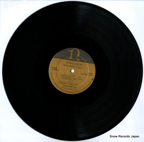 BURGE, DAVID crumb; makrokosmos, volume 1 G-5023H / H-71293