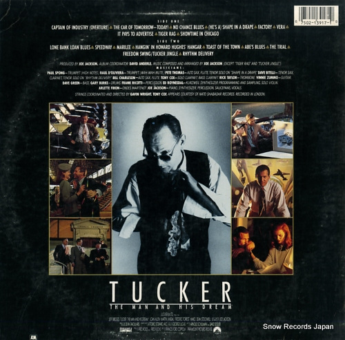 JACKSON, JOE tucker the man and his dream SP3917
