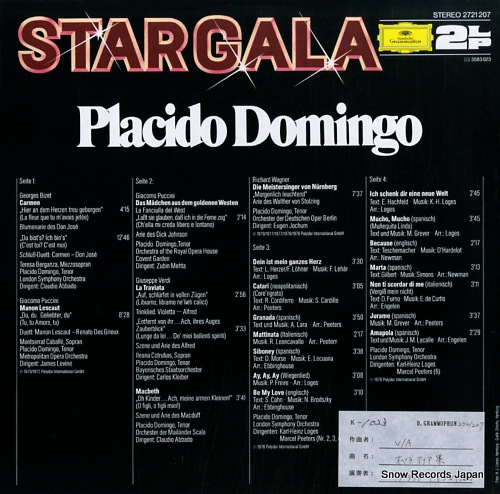 DOMINGO, PLACIDO star gala 2721207
