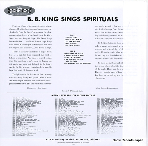KING, B.B. sings spirituals PLP-6606
