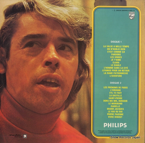 BREL, JACQUES la valse a mille temps 6680273