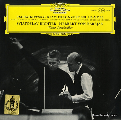 RICHTER, SVJATOSLAV tchaikovsky; klavierkonzert nr.1 b-moll 138822