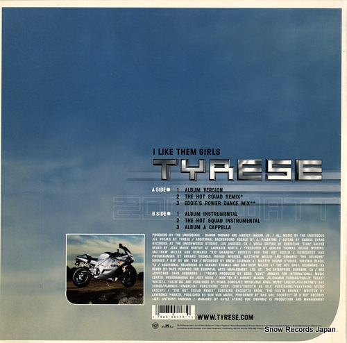 TYRESE i like them girls 0786360418-1