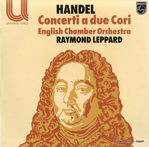 LEPPARD, RAYMOND handel; concerti a due cori 6580212