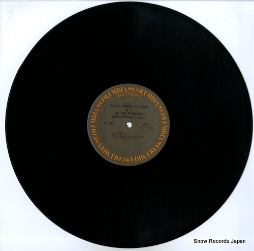 BERNSTEIN, LEONARD prokofiev; classical symphony MS7159